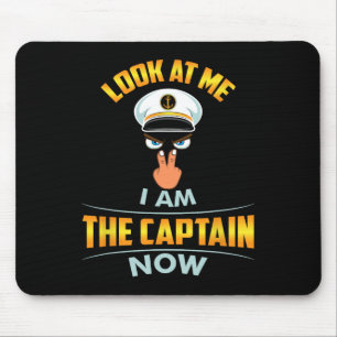 Tapis De Souris Regarde-Moi Je Suis Le Capitaine Maintenant Yeux C