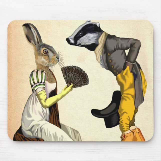 Tapis De Souris Regardez l'amour (Devant)