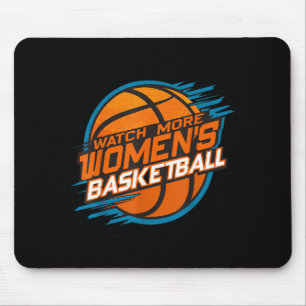 Tapis De Souris Regardez plus de basket-ball féminin soutenir les
