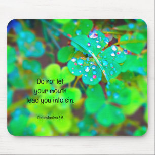 Tapis De Souris Regardez Votre Souris À Bouche