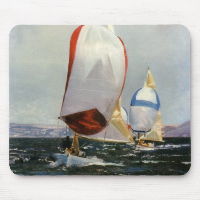 Tapis De Souris Régata/Bateau (Devant)