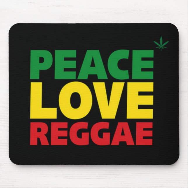 Tapis De Souris Reggae Souris (Devant)