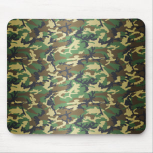 Tapis De Souris Région boisée standard Camo