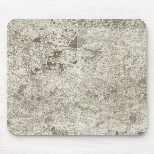 Tapis De Souris Région parisienne de France (Devant)