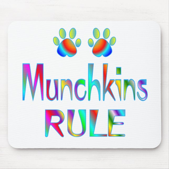 Tapis De Souris Règle de Munchkins (Devant)
