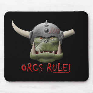 Tapis De Souris Règle d'Orcs !