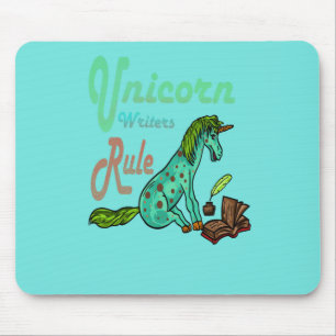 Tapis De Souris Règle Unicorn Writers