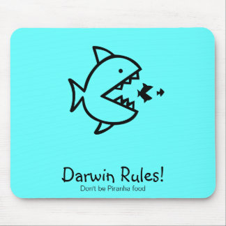 Tapis De Souris Règles de Glow_Darwin d'océan !