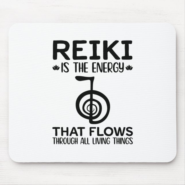 Tapis De Souris Reiki | Master Healing (Devant)