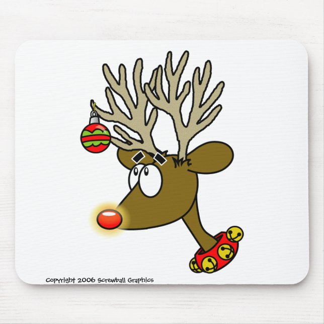 Tapis De Souris Reindeer Mousepad (Devant)