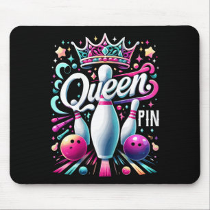 Tapis De Souris Reine Chemise À Épingler Joueuse De Quille Ligue D