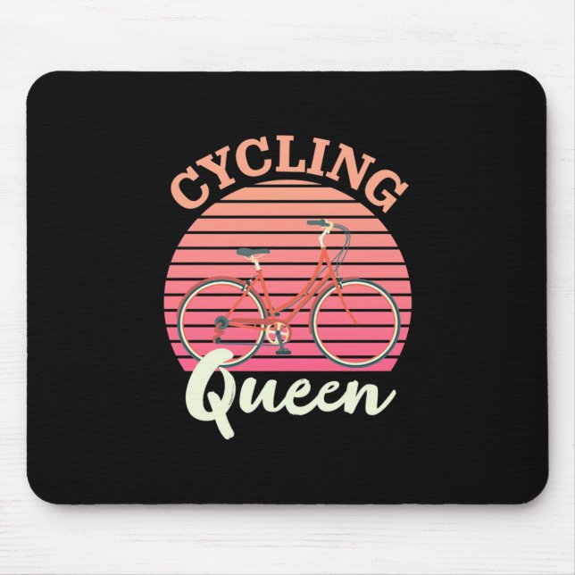 Tapis De Souris Reine cycliste (Devant)