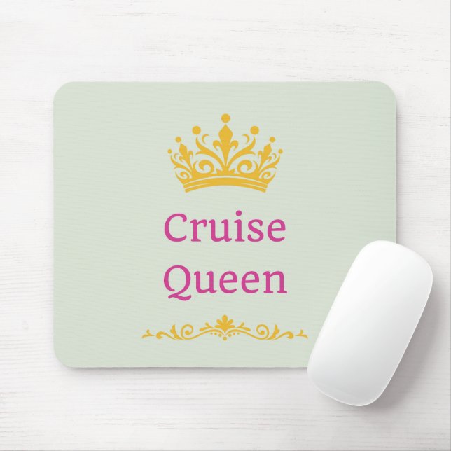 Tapis De Souris Reine de croisière (Avec souris)