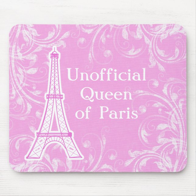 Tapis De Souris Reine de Paris Mousepads (Devant)