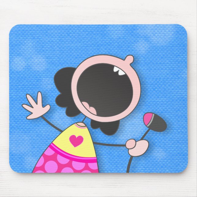 Tapis De Souris Reine du karaoké (Devant)