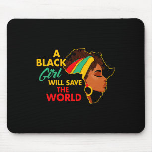 Tapis De Souris Reine Noire Histoire Noire Une Fille Noire Sauvera