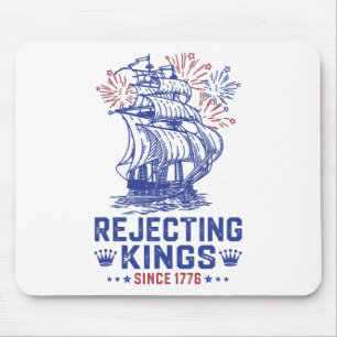 Tapis De Souris Rejeter Depuis 1776 Le Drapeau Américain 4 juillet