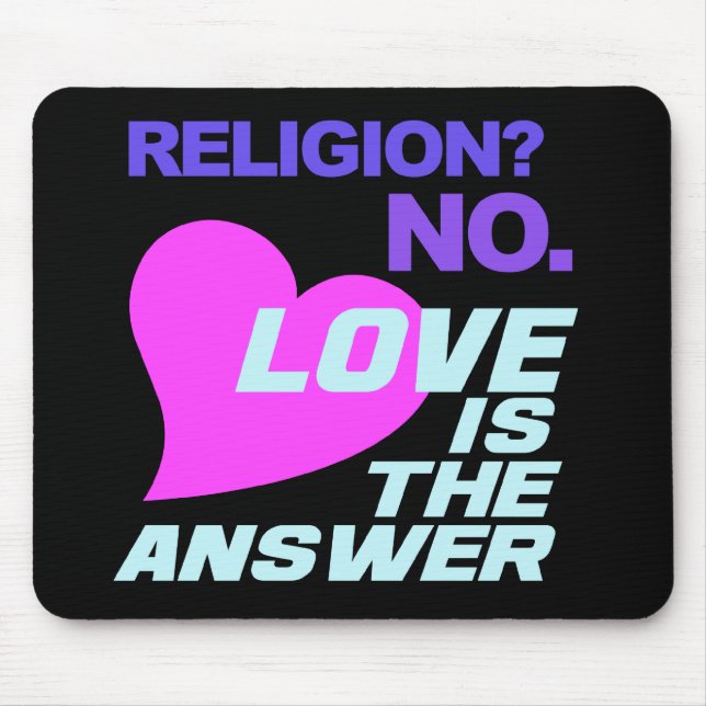 Tapis De Souris Religion et Amour mousepad (Devant)