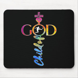 Tapis De Souris Religious Jesus Soccer Child Of God Soccer _1 