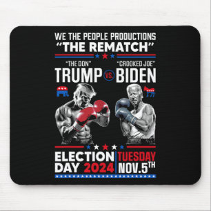 Tapis De Souris Rematter Le Don Et Le Croc Joe Biden - Pro Trump