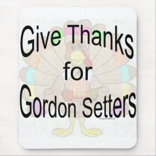 Tapis De Souris Remerciements pour Gordon Setters