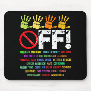 Tapis De Souris Remettez Ma Sécurité Sociale Et Ma Manifestation M