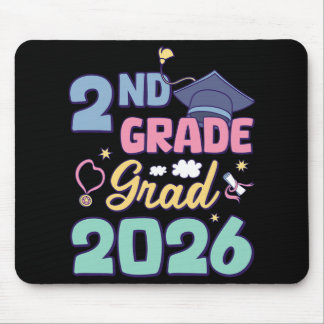 Tapis De Souris Remise des diplômes de 2e année 2026 Diplômé fier