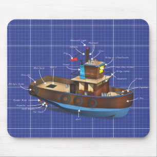 Tapis De Souris Remorqueur
