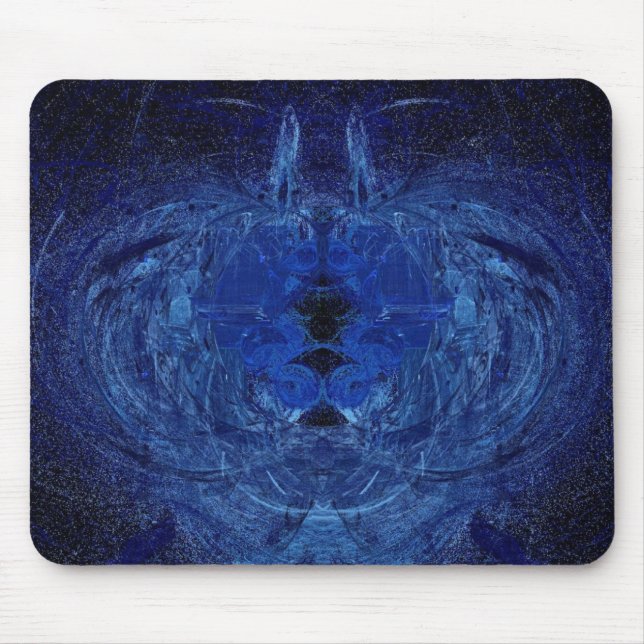 Tapis De Souris Remous bleu Mousepad (Devant)