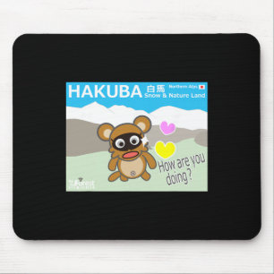 Tapis De Souris Ren-world 80 Japon Alpes du Nord Haku Ciel Bleu Su