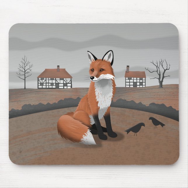 Tapis De Souris Renard (Devant)