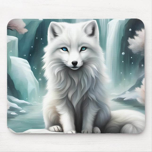 Tapis De Souris Renard Arctique (Devant)