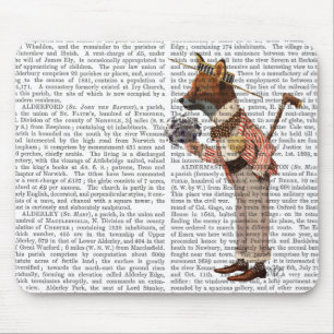 Tapis De Souris Renard dans le bateau