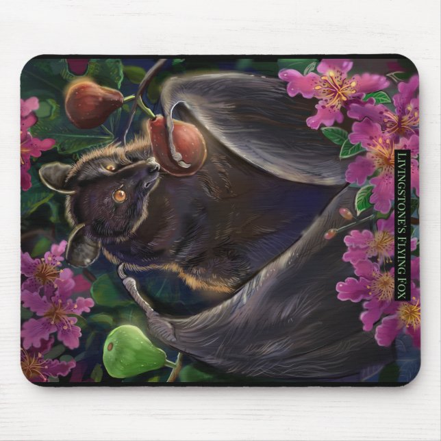 Tapis De Souris Renard volant Livingstone (Devant)