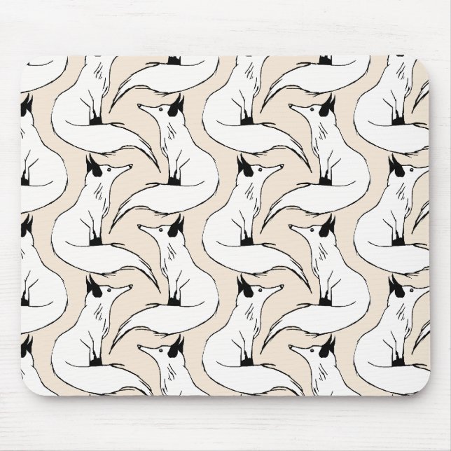 Tapis De Souris Renards arctiques (Devant)