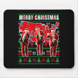 Tapis De Souris Rendez à Noël sa grandeur Trump Pyjama Moche Premi