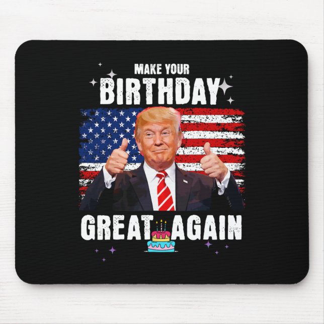 Tapis De Souris Rendez votre anniversaire formidable (Devant)