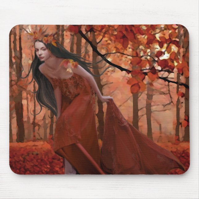 Tapis De Souris Rendez-vous Mousepad d'automne (Devant)