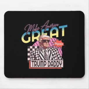 Tapis De Souris Rendre à l'Amérique sa grandeur Trump la maison de