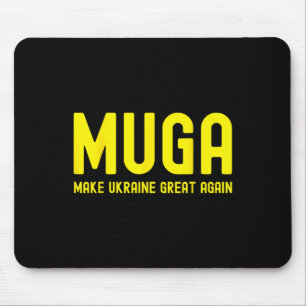 Tapis De Souris Rendre à l'Ukraine sa grandeur et soutenir un disc