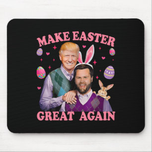 Tapis De Souris Rendre à Pâques sa grandeur Trump Vance Bunny Hunn