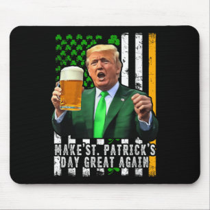 Tapis De Souris Rendre la grandeur du Jour de la Saint Patrick aux