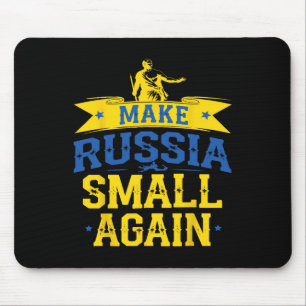 Tapis De Souris Rendre la Russie de nouveau petite – Drôle de décl