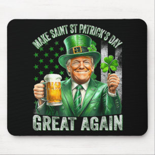 Tapis De Souris Rendre le Jour de la Saint Patrick grand à nouveau