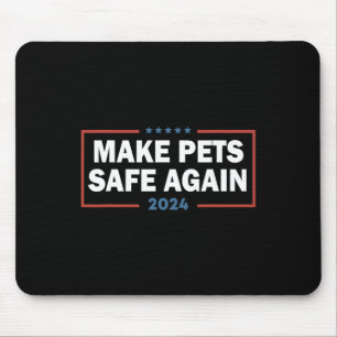 Tapis De Souris Rendre Les Animaux Sécurisés Trump Harris Débat Ma