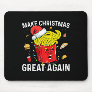 Tapis De Souris Rendre Noël super à nouveau amusant Père Noël Trum