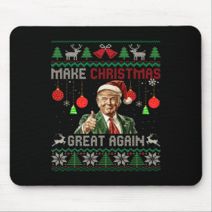Tapis De Souris Rendre Noël super à nouveau moche Sweat drôle Trum