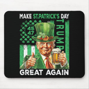 Tapis De Souris Rendre sa grandeur au Jour de la Saint Patrick Tru