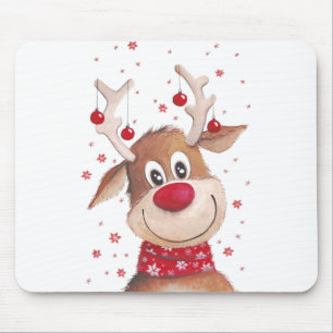 Tapis De Souris Renne de Noël