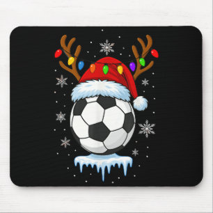 Tapis De Souris Renneaux de football de Noël